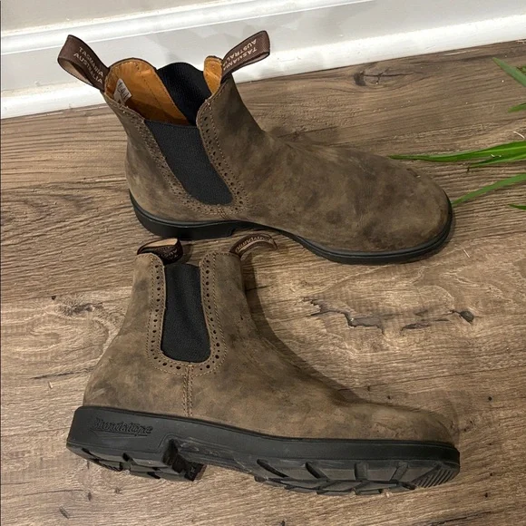 Blundstone High-Top 1351 Rustic Brown Chelsea Boot Size 11 Women's - Picture 3 of 9